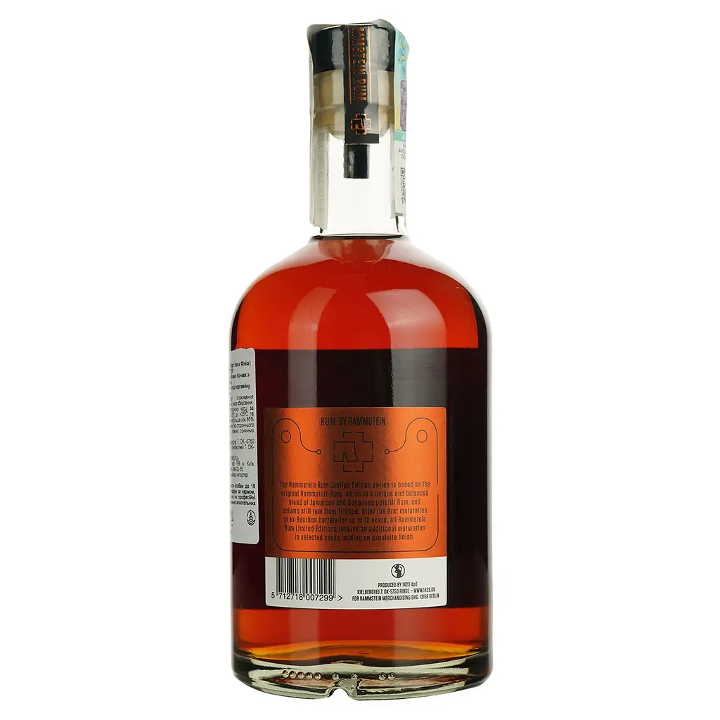 Ром Rammstein Ltd 6 Port 46% 0.7 л в подарунковій упаковці - фото 5