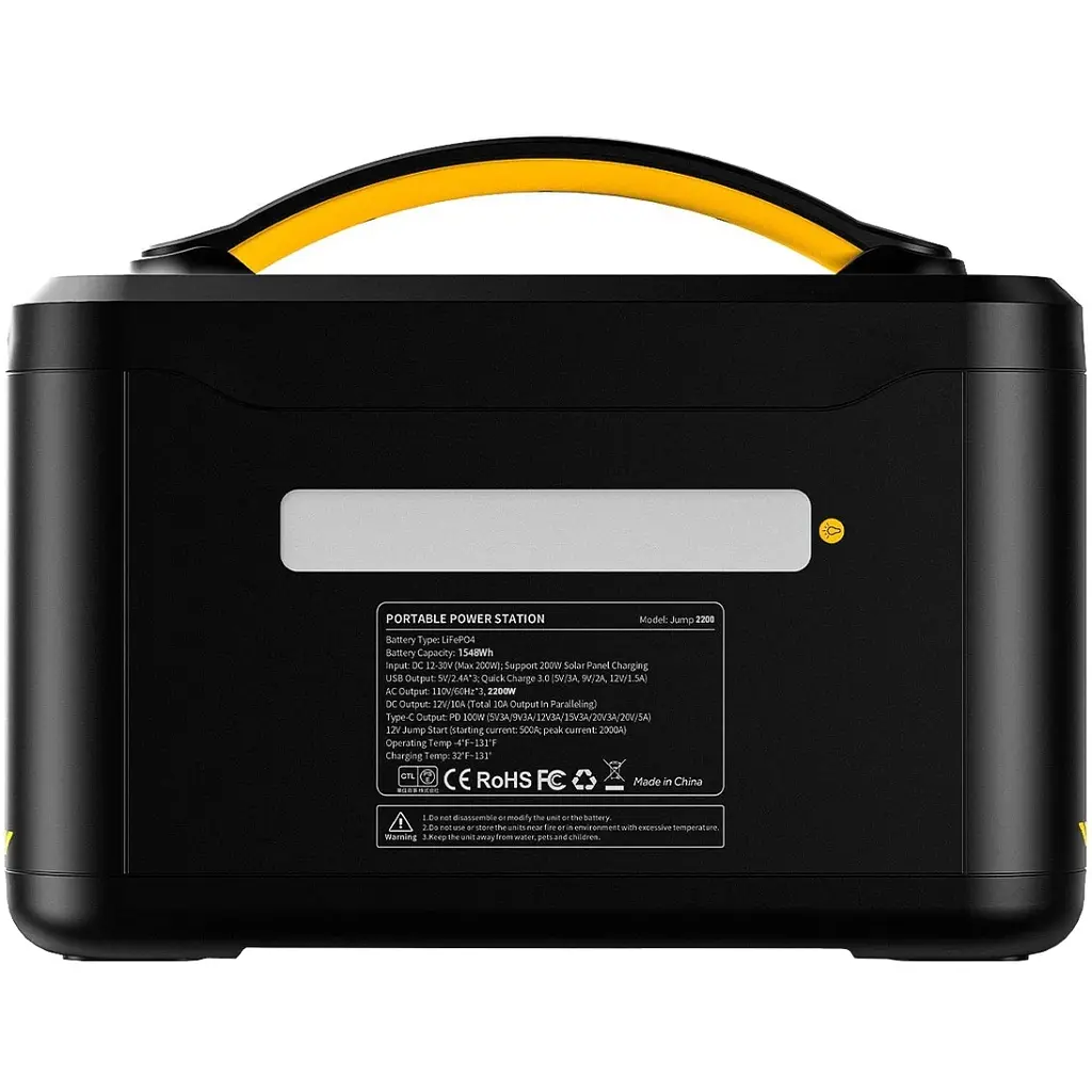 Зарядна станція Vtoman Jump 2200 PB-29 (1548 Вт/г) 2200W LiFePO4 - фото 4