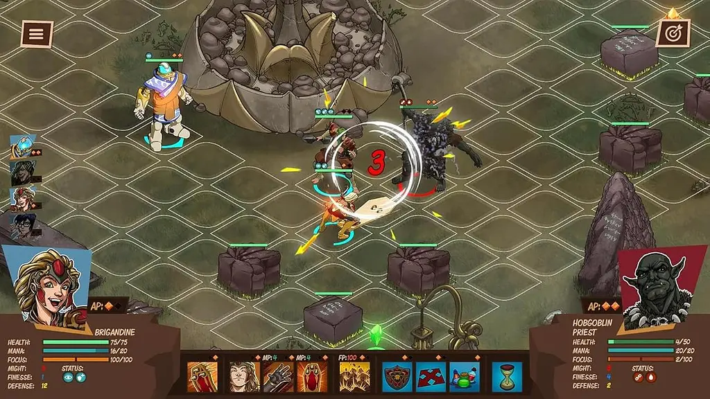 Игра Sony PlayStation 4 Reverie Knights Tactics Английская Версия Б/у - фото 5
