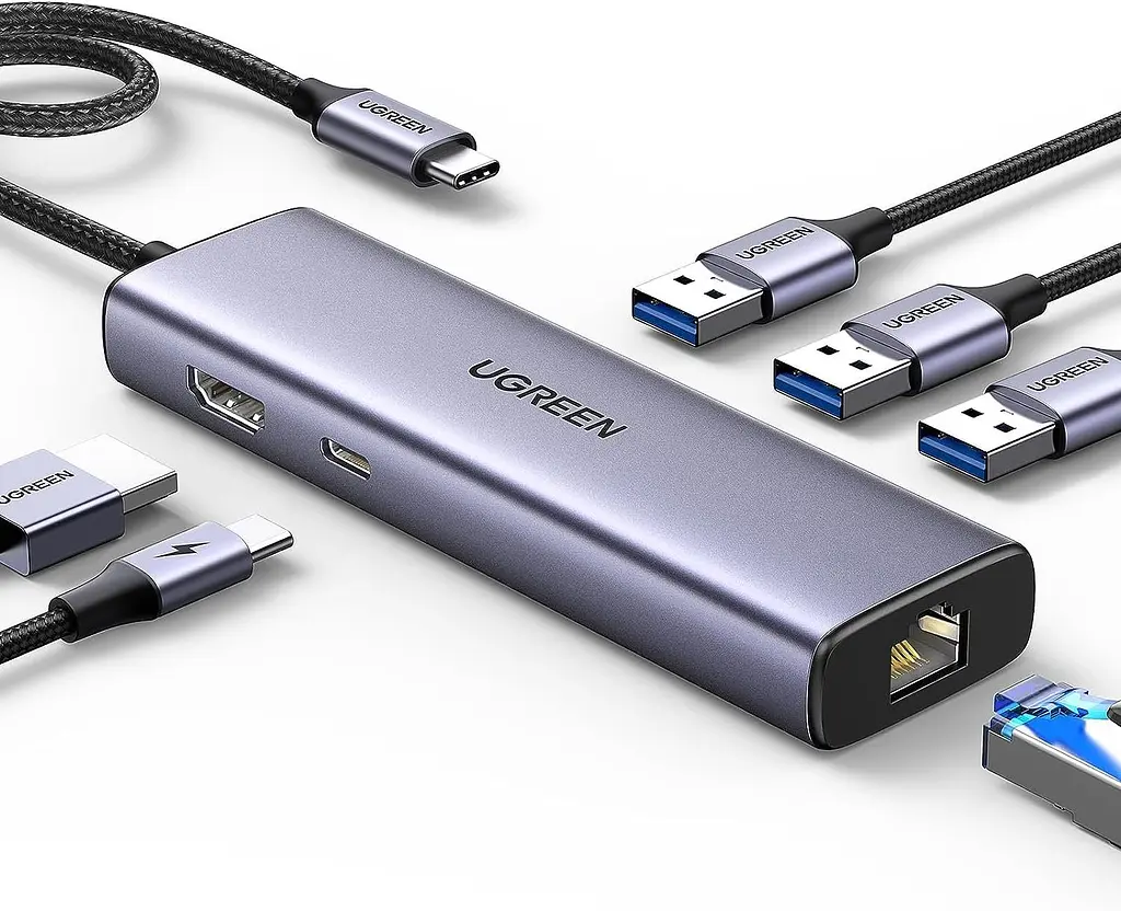 USB-хаб UGREEN USB-C Multifunction Adapter (UGR-15598) - фото 6