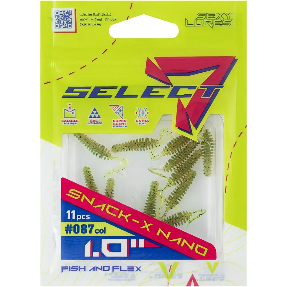 Силікон Select Snack-X Nano 1" 087 (11 шт/уп) - фото 2