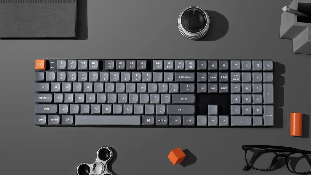 Клавіатура бездротова Keychron K5 Max, Gateron MX 2.0 Brown, Hot-Swap, RGB UA Black (K5M-H3-UA) - фото 4