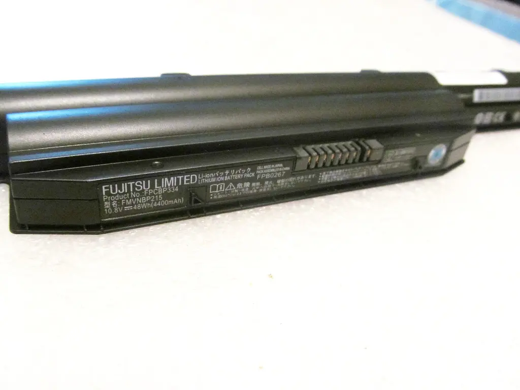 Акумулятор для ноутбука Fujitsu LifeBook LH532 FPCBP334, 4400 mAh (48Wh), 6cell, 10.8V, Li-ion, чорний - фото 2