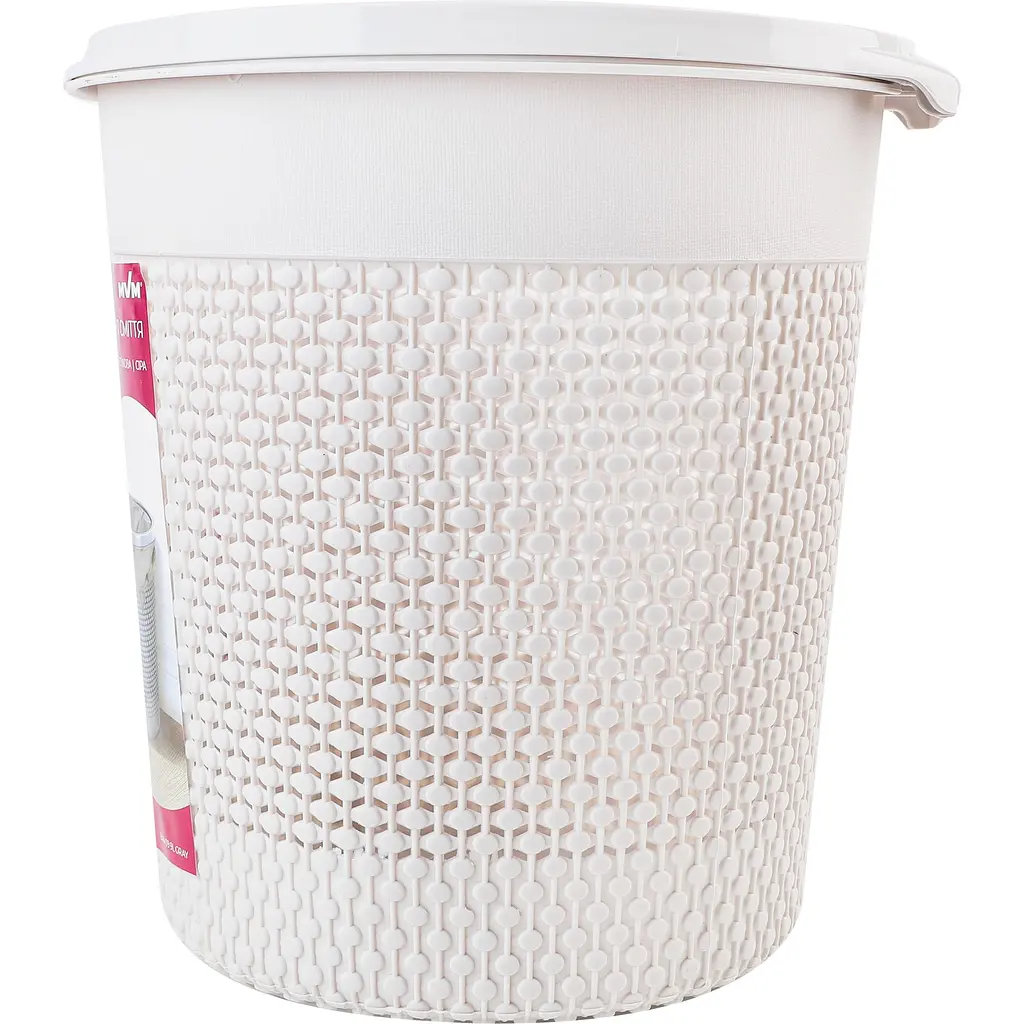 Кошик для сміття MBM My Home 9 л сірий (BIN-09 9L GRAY) - фото 3