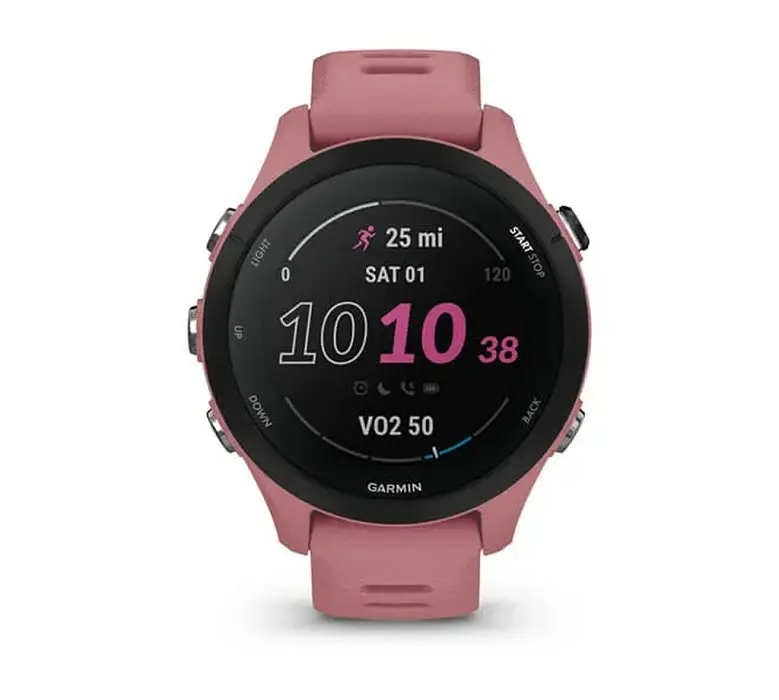 Смарт-годинник Garmin Forerunner 255S Light Pink (010-02641-03/13) - фото 2
