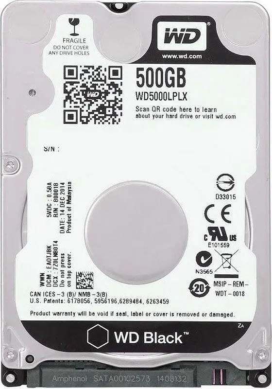 Жесткий диск 2.5 WD 500Gb WD5000LPLX Б/У - фото 3