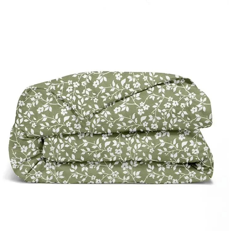 Підковдра двоспальна 180х220 Olive Flowers COSAS (4822052099209)