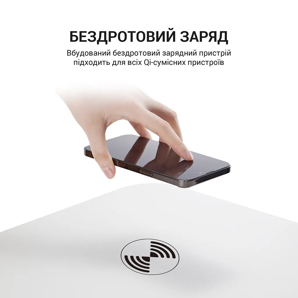 Комп'ютерний стіл OfficePro з електрорегулюванням висоти білий (ODE111WW) - фото 6