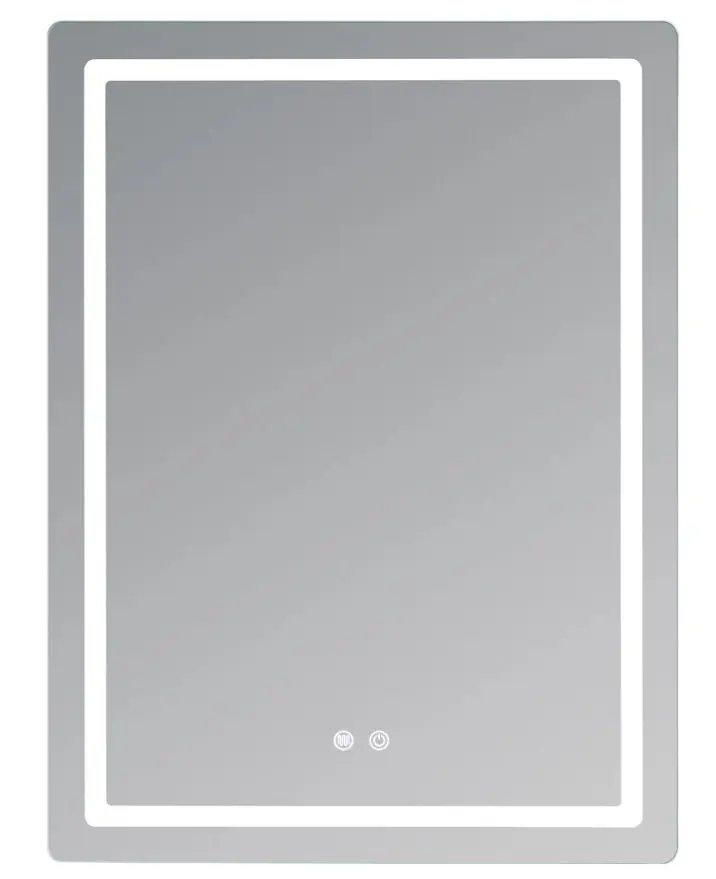 Дзеркало Qtap Mideya (MI2) прямокутне з LED-підсвічуванням Touch QT2078F6080 - фото 2