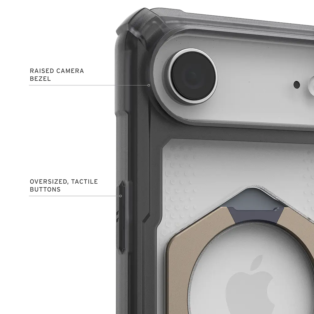 Чохол протиударний UAG Plasma XTE MagSafe для iPhone 17 AIR ASH 114525113136 - фото 4