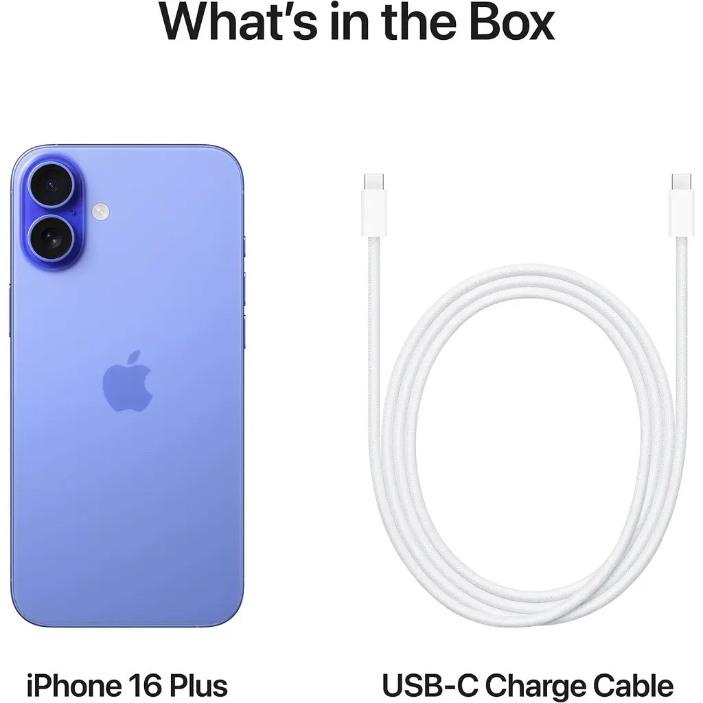Смартфон Apple iPhone 16 Plus 128GB Ultramarine (MXVX3) [114834] - фото 8