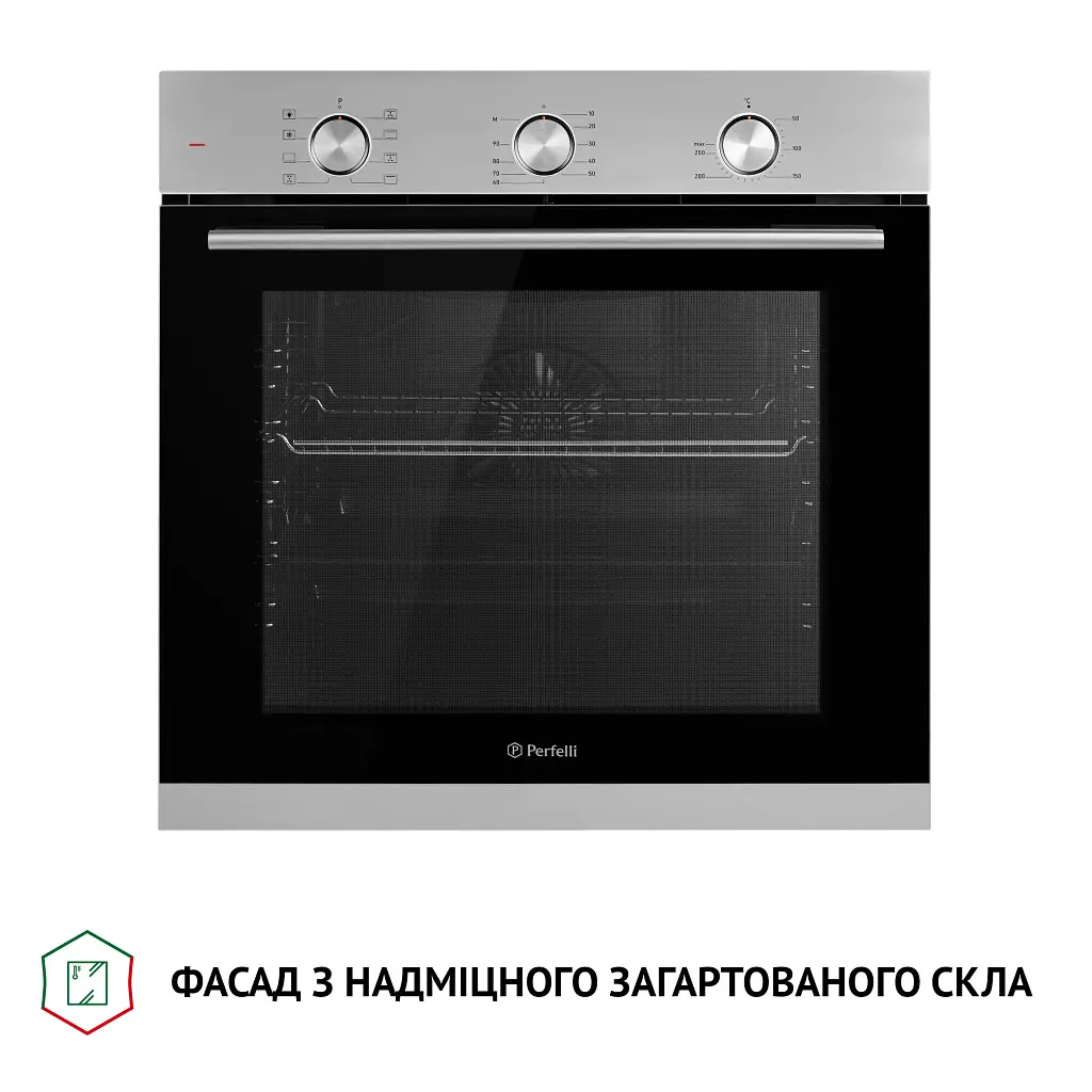 Духова шафа електрична Perfelli Diamond 6M8L Inox - фото 3