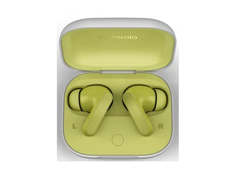 Навушники TWS Motorola Moto Buds (PG38C05790) Kiwi Green - фото 2