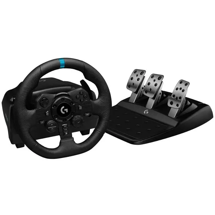Кермо Logitech G923 Racing Wheel and Pedals for PS4 and PC (941-000149)