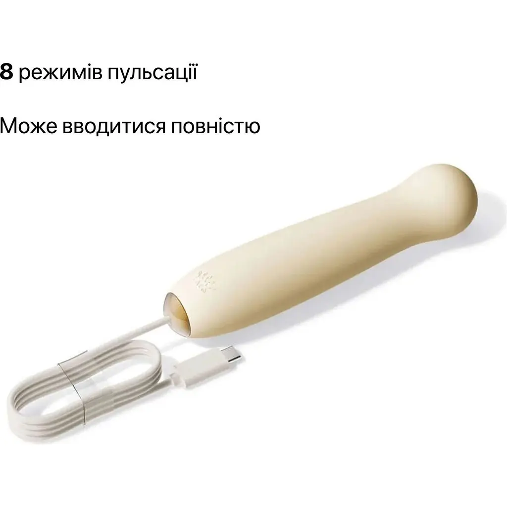 Пульсатор Zalo AVA Attachment для вібратора Zalo AVA/Zalo Unicorn Ivory White (SX0709) [169278] - фото 4