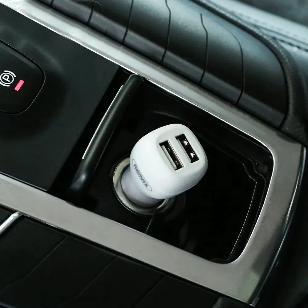 Автомобільний зарядний пристрій Remax RCC-207 Flinc 12 Вт 2 USB Білий - фото 4