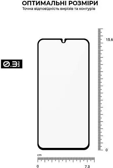 Захисне скло ArmorStandart Pro для Samsung A34 5G (A346) Black (ARM66207) [82630] - фото 5