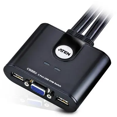 Комутатор KVM Aten CS22U - фото 2