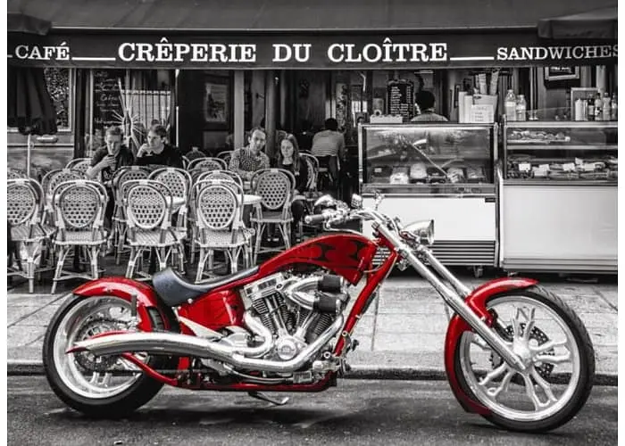 Пазл Anatolian Червоний мотоцикл 1000 ел. (1019) - фото 2