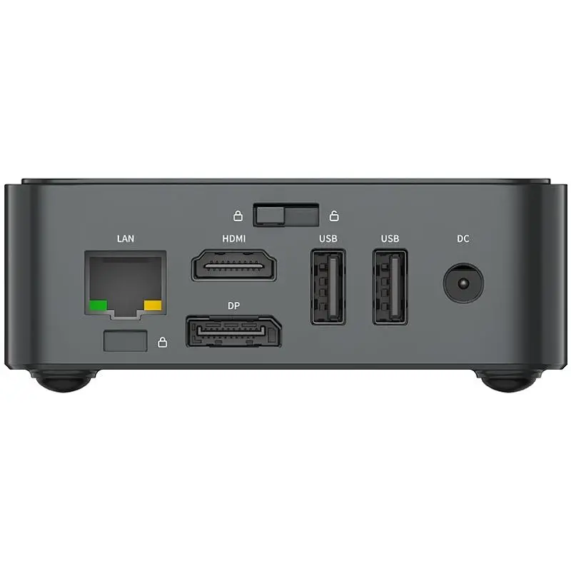 Комп'ютер Blackview Mini PC MP50 BLACK AMD Ryzen 5 3500U/16GB/SSD512GB/K&M (MP50 R5 16GB+512GB BLACK) - фото 4