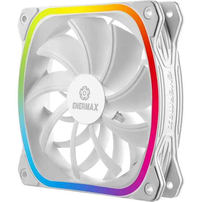 Вентилятор Enermax SQUA RGB WHITE 3x 120 mm 3шт (UCSQARGB12P-W-BP3) - фото 4