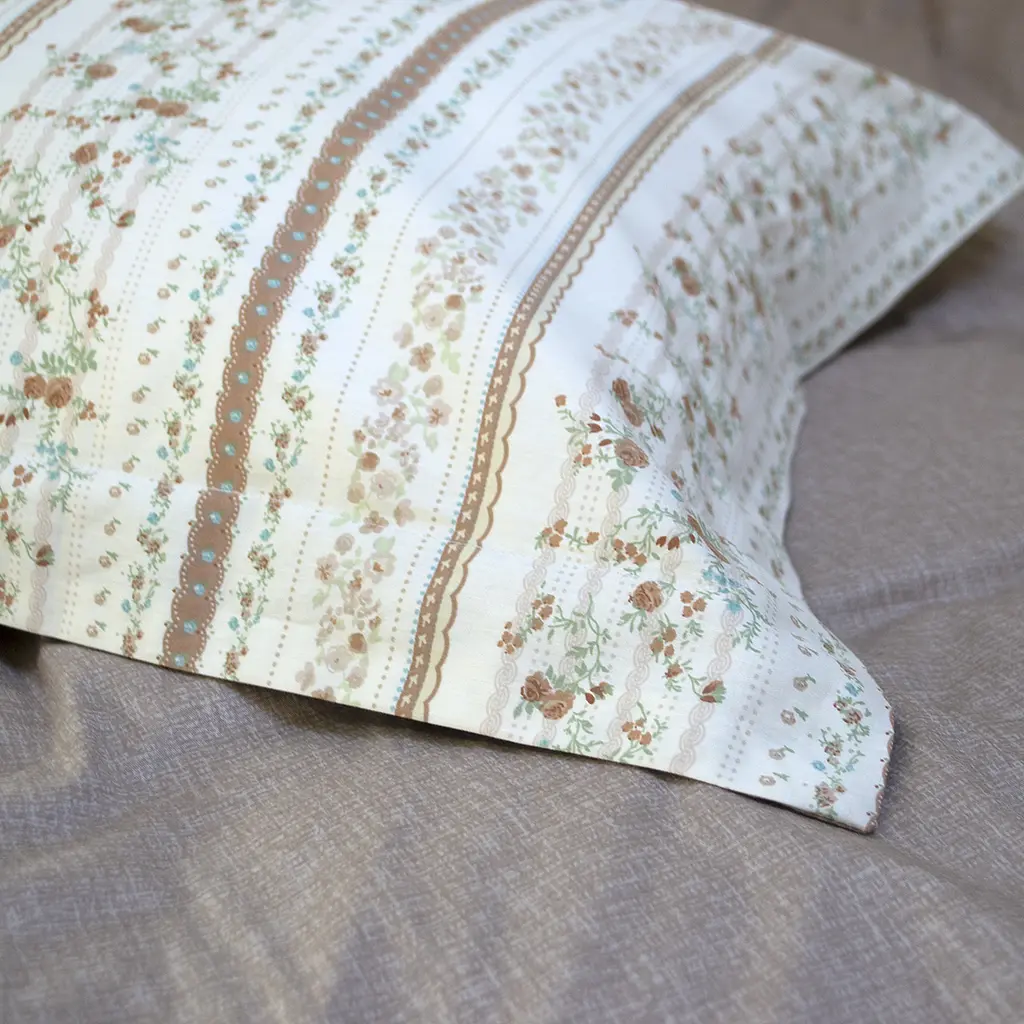 Постельное белье сатин Lotus Home - Agrina евро - фото 5