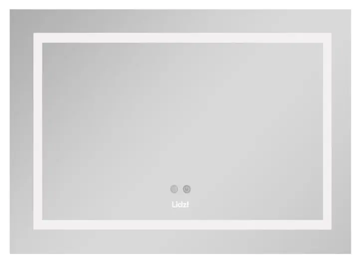 Дзеркало Lidz Kubis (KU1) прямокутне, з LED-підсвічуванням Touch, антизапотіванням, димером, регулюванням яскравості LD78LF9047400 - фото 2