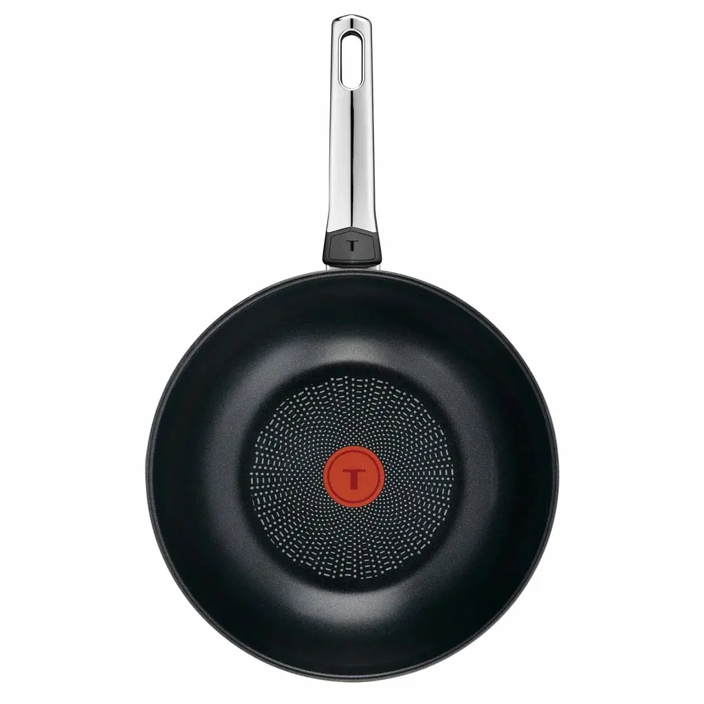 Сковорода Tefal ВОК Emotion+, 28 см, чорний (E3271944) - фото 2