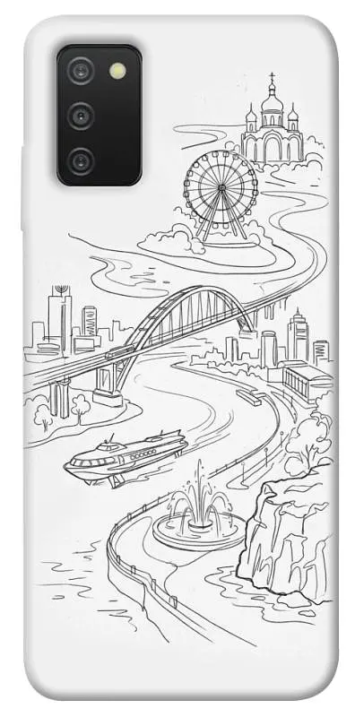 TPU чохол Demsky Dnipro spirit для Samsung Galaxy A03s