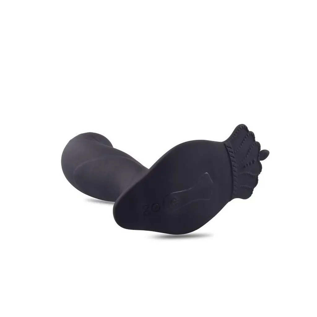 Стимулятор простати Toyz4lovers Stymulator, 12 см (чорний) - фото 4