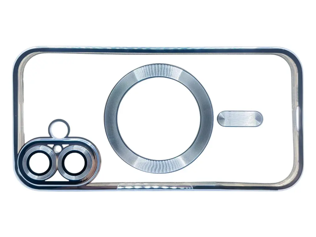 Чохол до мобільного телефона BeCover TPU Chrome Case (MagSafe) для Apple iPhone 16 Plus Sierra Blue (712077) - фото 5