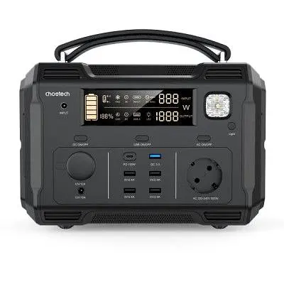 Зарядна станція Choetech (BS004-EU-BK), 500W (BS004-EU-BK) - фото 3