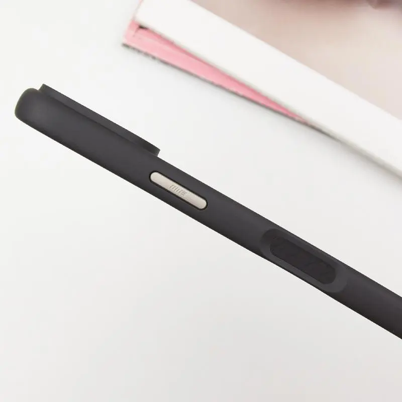 TPU+PC чохол Blueo Skin Friendly Frosted with MagSafe для Apple iPhone 16 Pro Max (6.9) Чорний / Black - фото 5
