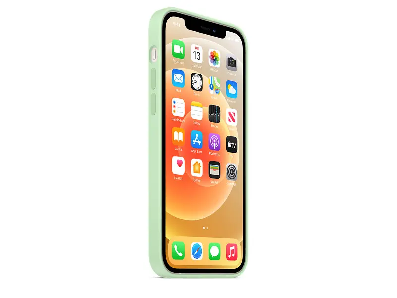 Чехол Apple Silicone Case for iPhone 12 Pro Max HQ Pistachio - фото 5