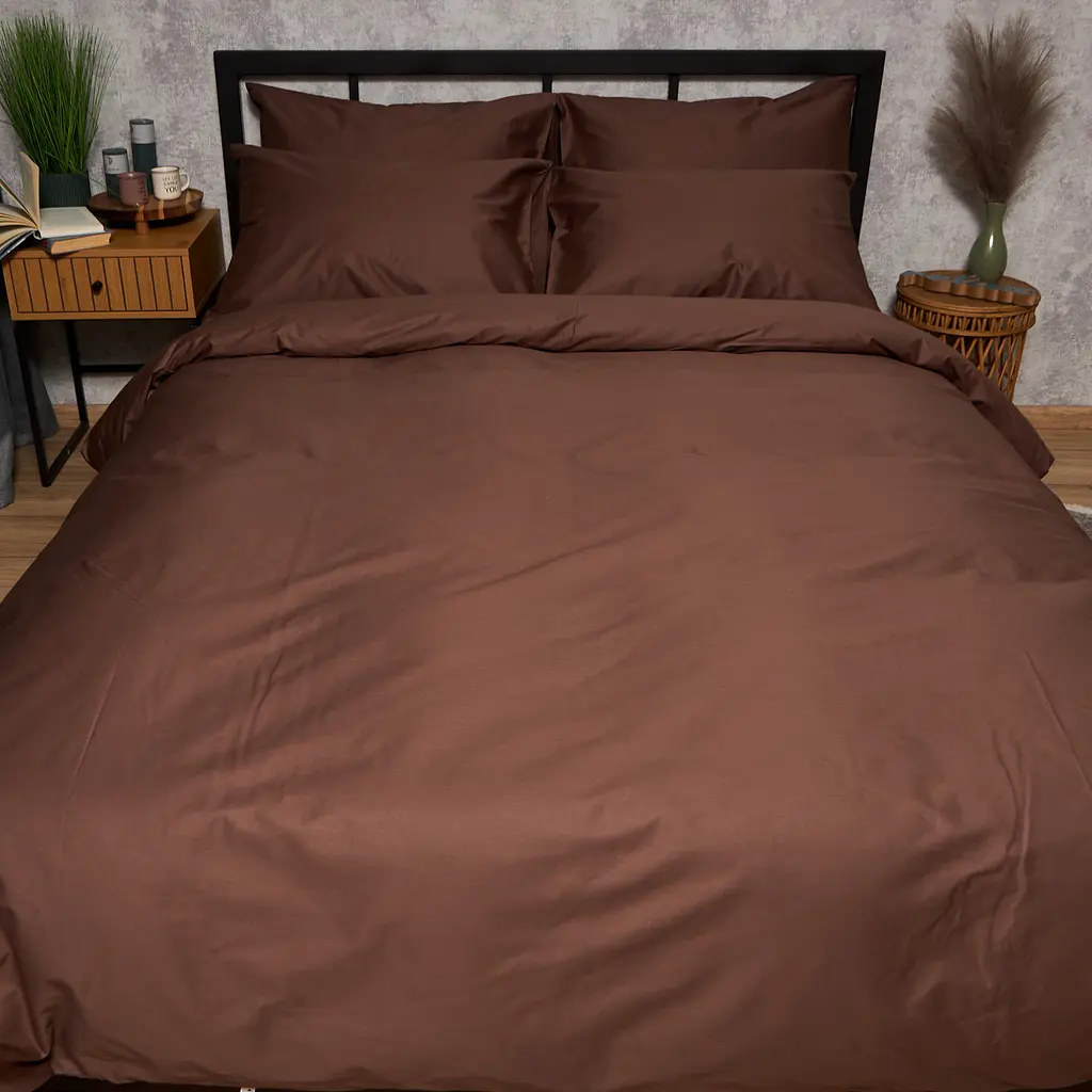 Підковдра Moon&Star Satin Premium Mocha Mood Полуторна 143x210 см - фото 2