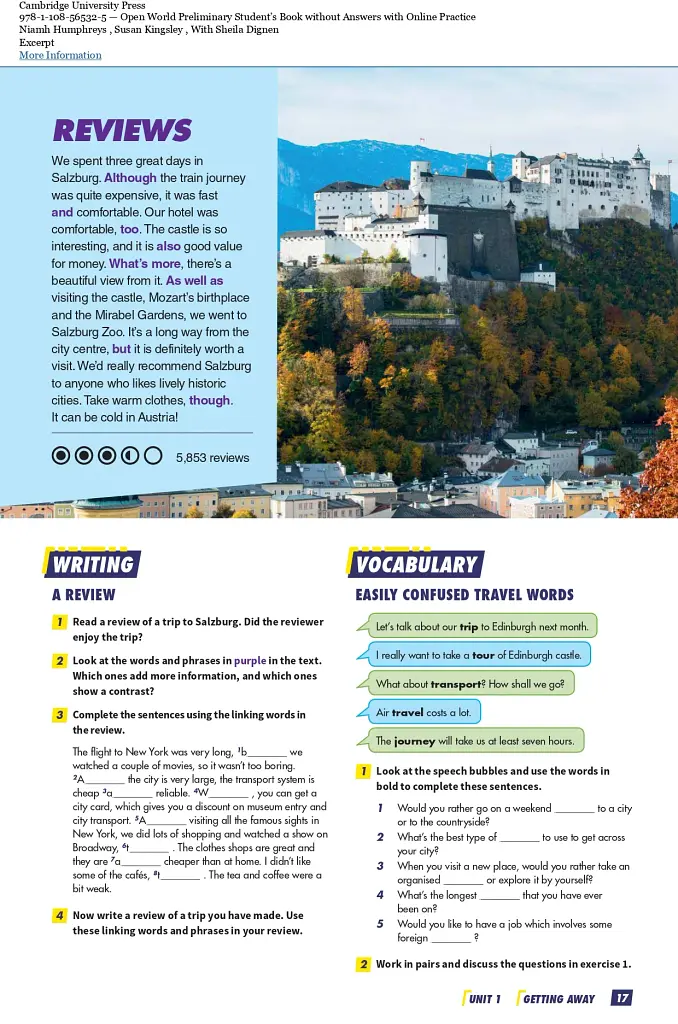 Open World Preliminary. Student’s Book without Answers with Online Practice - фото 6