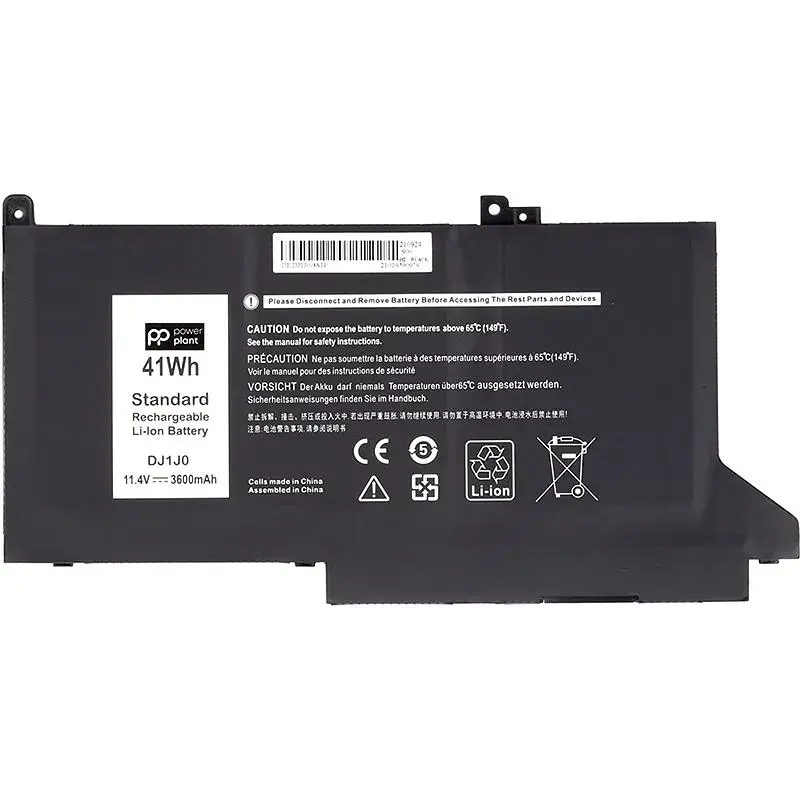 Акумулятор PowerPlant для ноутбуків DELL Latitude 7280 (DJ1J0) 11.4V 3600mAh (NB441488) - фото 2