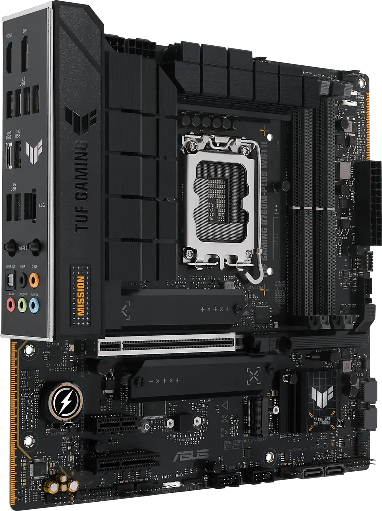 Материнська плата Asus B760M-Plus TUF Gaming Wi-Fi II LGA 1700 (TUF GAMING B760M-PLUS WIFI II) Б/В - фото 2