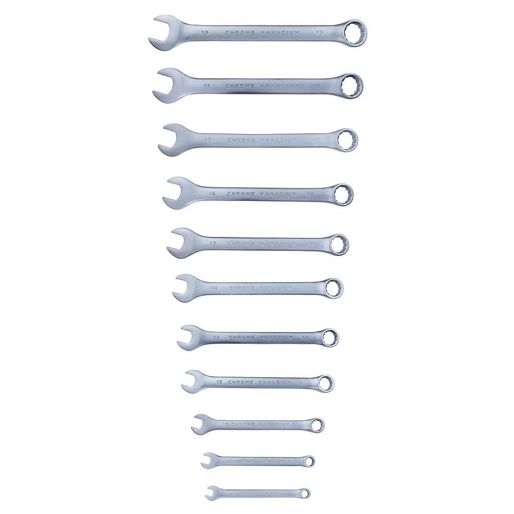 Ключі ріжково-накидні Sigma 11 шт 7-19 мм CrV satine (TR6010151) - фото 2