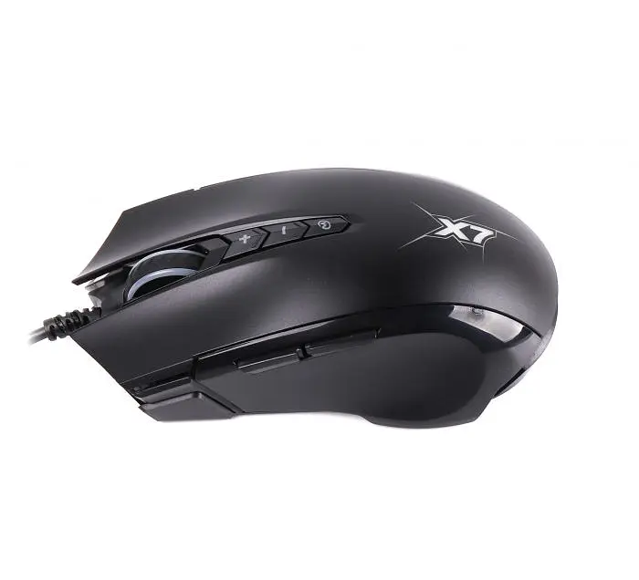 Миша A4Tech X89 USB Black - фото 2