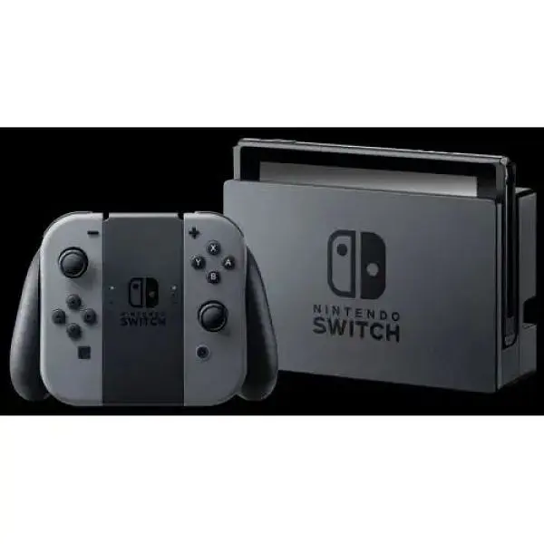 Ігрова консоль Nintendo Switch Gray (Upgraded version) + Чохол Deluxe Travel Case (Black) + Захисне скло - фото 2
