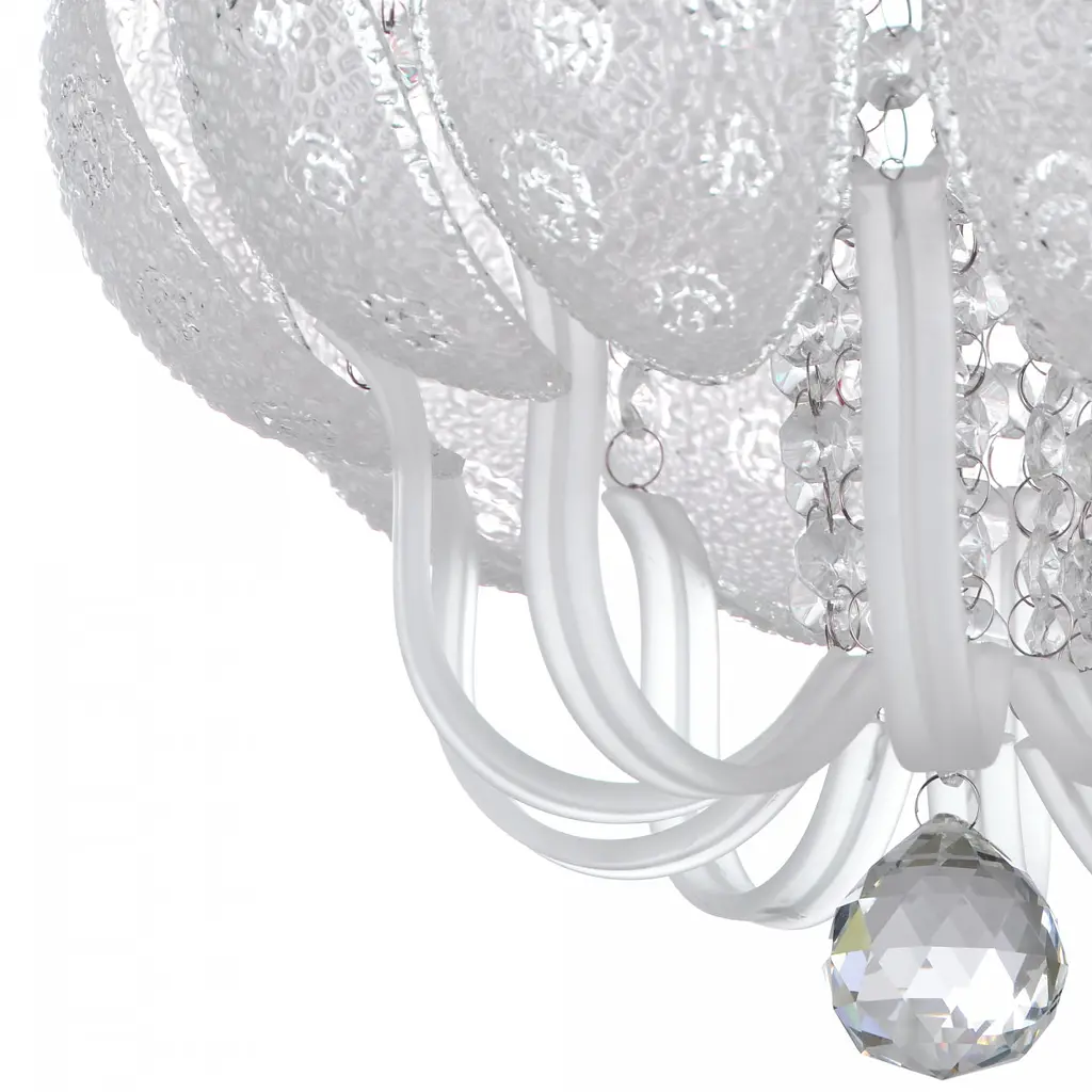 Люстра потолочная Brille торт хрустальная E14 CH (BCL-457C/3) - фото 3