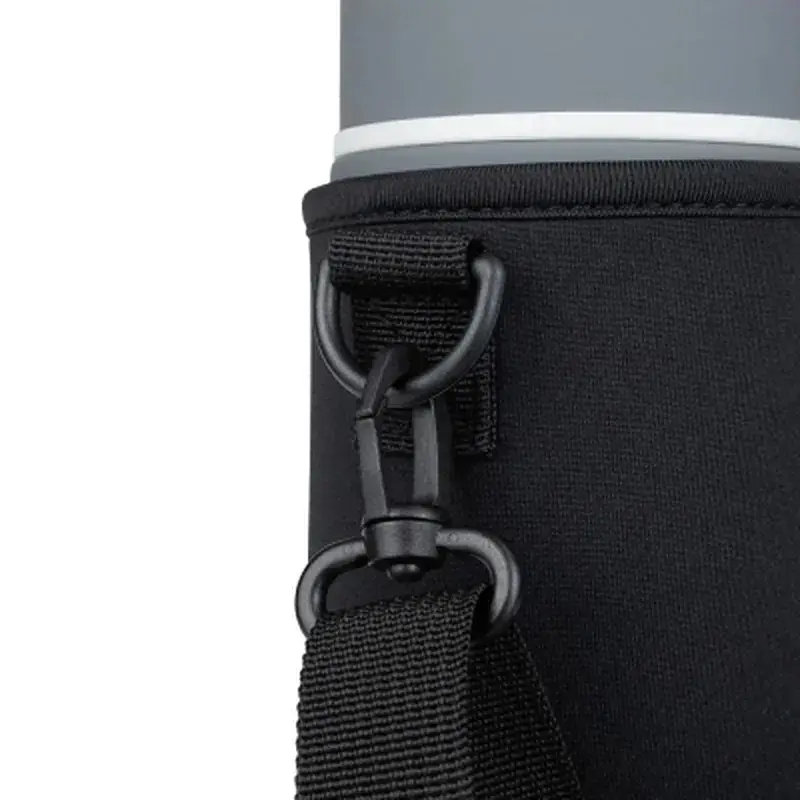 Чохол для термоса Tribe Neoprene Cover Soft touch 0,75 л black (T-DF-0017-black) - фото 4