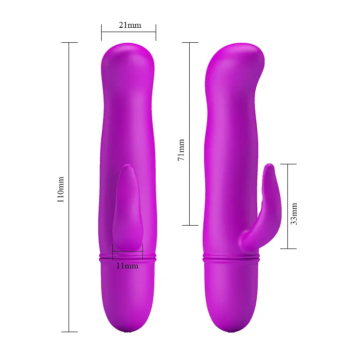 Вібратор - Pretty Love Blithe Vibrator Purple - фото 7