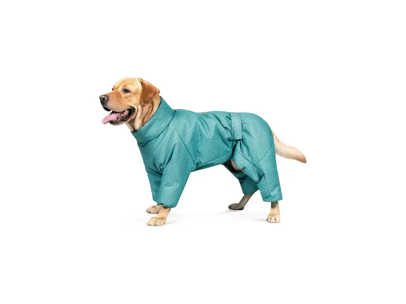 Комбінезон для тварин Pet Fashion «Cold» для такс XS (бірюзовий) (4823082425365) - фото 3