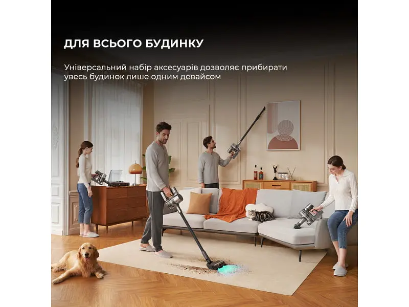 Вертикальний і ручний пилосос Dreame R20 Aqua 2 в 1 (VTV21A) - фото 12