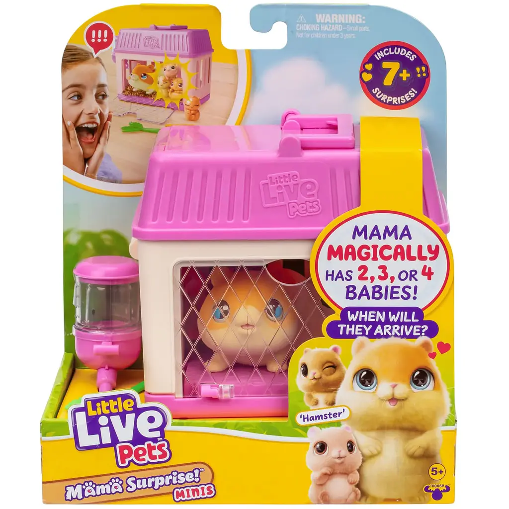 Ігровий набір Little Live Pets Mama Surpise Хом'як (26626) - фото 3