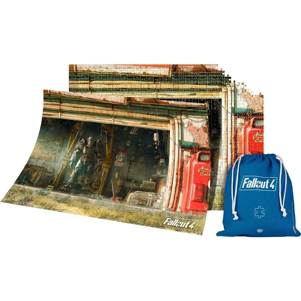 Пазл класичний GoodLoot Fallout 4 Garage Puzzles 1000 елементів (5908305231509) - фото 2