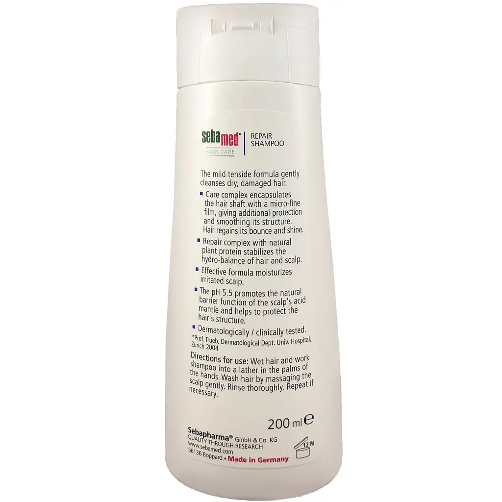 Шампунь Sebamed Hair Care відновлюючий, 200 мл - фото 2
