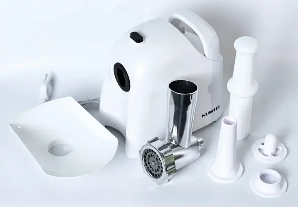 М`ясорубка KUMTEL HMG-03 White (1кВт) - фото 5